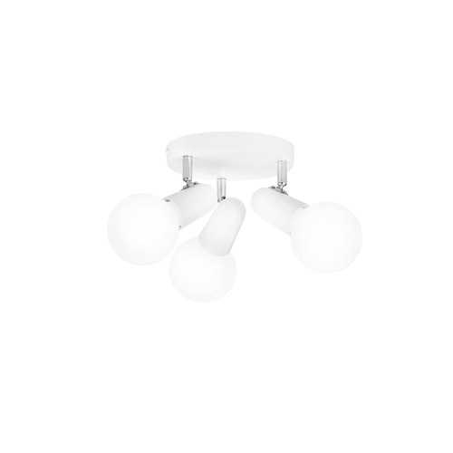 Bodová - FAN SPOT-PUNTO-PL3 BCO Spotové svítidlo SPOT PUNTO bílá 3xE27 26x18x12 cm - FANEUROPE - foto 1