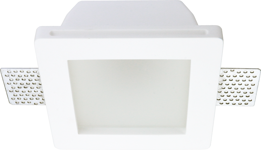 Svítidla na žárovky GU10 Optonica - Stropní armatura bezešvé zapuštěné čtvercové matné sklo - foto 1