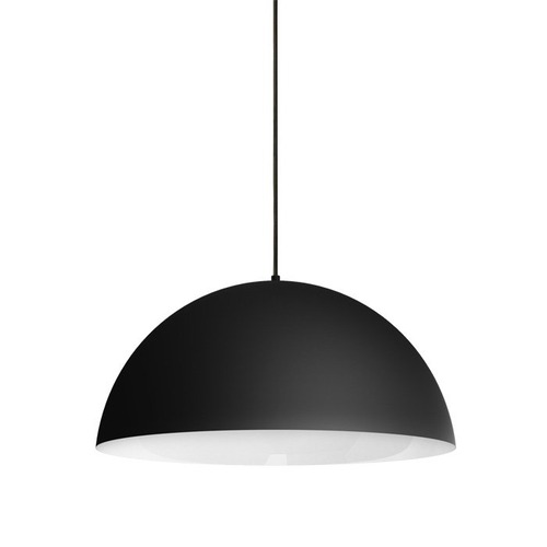 Polokoule - RED R11702 //  MONROE 50 závěsná matná černá/bílá  230V E27 42W - RED - DESIGN RENDL - foto 1