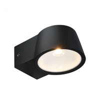 Nástěnná - TF 323005TF TELEFUNKEN LED venkovní nástěnné svítidlo, IP54 voděodolné a prachotěsné, černý hliník - BRILONER