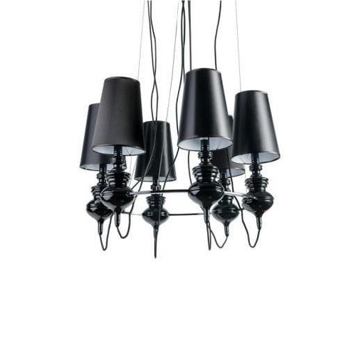Dekorativní - AZZ AZ1379 Baroco 6 pendant (black) - AZZARDO - foto 1
