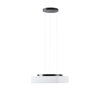 Hranatá - OS LIN71406 LINA LE7 závěsné skleněné svítidlo černá / bílá IP40 3000/4000 K 33W LED DALI (původní kód OS 71406) - OSMONT