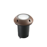 Zapuštěná - FAN I-HUMMER-UP-BRO Pojízdné svítidlo Faro Carrabile Hummer Inox, bronzové, 1 x GU10, 10,5 x 10,5 x 14,4 cm, IP67 - FANEUROPE