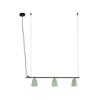 Podélná - FARO 28268 STUDIO Lineal lineární závěsné svítidlo, zelená - FARO