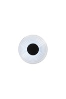 Dekorativní - FAN LED-MORSE-AP-BLU Nástěnné LED svítidlo Morse (modré, sklo) 8 W, 800 lm, CCT 2700 / 3500 / 4000 K, 30 x 5,7 cm - FANEUROPE