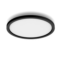 Kruhová - PH 8720169329072 Hue Aurelle přisazený LED panel RD S (kulatý) O 39,5 cm, černá, 2200-6500K - PHILIPS