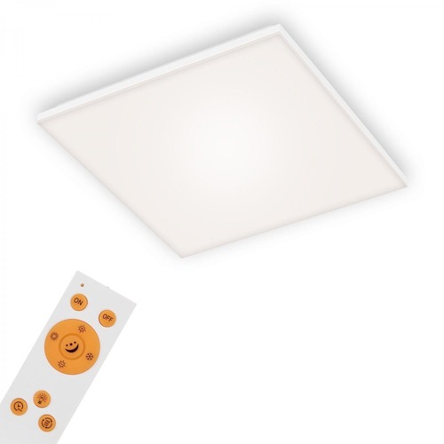 Hranatá - BRILO 7378-116 Bezrámečkový LED panel, 45 cm, 2800 lm, 24 W, bílé - BRILO - foto 1
