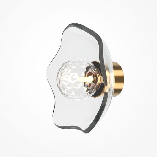 Dekorativní - M MOD207WL-01BS Nástěnné svítidlo Miracle G9 28W mosaz čiré sklo kov - MAYTONI - foto 1