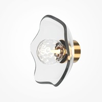 Dekorativní - M MOD207WL-01BS Nástěnné svítidlo Miracle G9 28W mosaz čiré sklo kov - MAYTONI