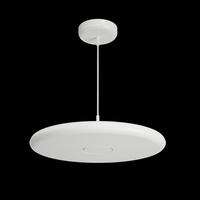 Kruhová - OS ZET60084 ZETA ST2 PF závěsné plastové svítidlo bílá IP40 3000 K 38W LED - OSMONT