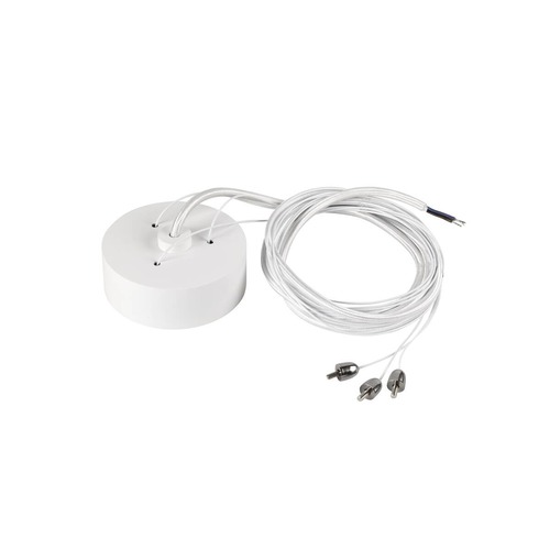 Kotvící prvky, držáky, závěsy - LA 1008588 DECONA Sada závěsných svítidel, Délka visutí 150cm, bílá - BIG WHITE (SLV) - foto 1