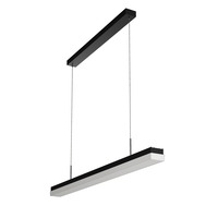 Podélná - OS MAT60060 MATAR LE2 závěsné plastové svítidlo černá / bílá IP40 3000 K 14W LED - OSMONT