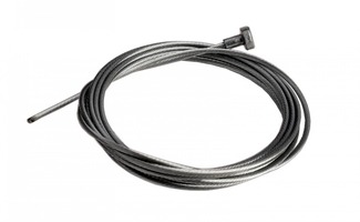 Lišty a příslušenství IVELA - IMPR 710081 Deko-Light kolejnicový systém 3-fázový 230V D Line lanko pro závěs 4,0 m stříbrná 4000  - LIGHT IMPRESSIONS