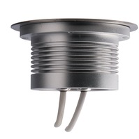 Zapuštěná - FAN LED-IRIDE-R14 Pochozí venkovní LED svítidlo IRIDE DC12/24V stříbrná, hliník, 18x1 W, RGB, stmívatelné, IP67, 114,5 x 7,3 cm - FANEUROPE