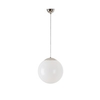 Koule - OS ISI66234 ISIS S2 PE závěsné plastové svítidlo nerez / bílá IP40 3000 K 20W LED - OSMONT