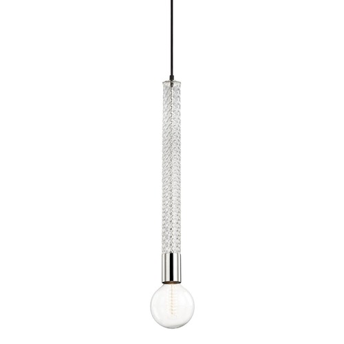 Subtilní - HVLG H256701-PN-CE Závěsné svítidlo PIPPIN ocel nikl E27 1x40W - HUDSON VALLEY (Mitzi) - foto 1