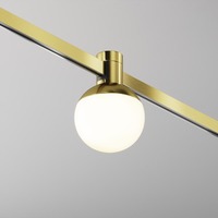 Lištové Magnetic Maytoni Flarity - M TR149-1-5W2.7K-BS-DE Svítidlo pro kolejnicový systém Luna 2700K 5W teplá bílá 250lm mosaz hliník Flarity - MAYTONI