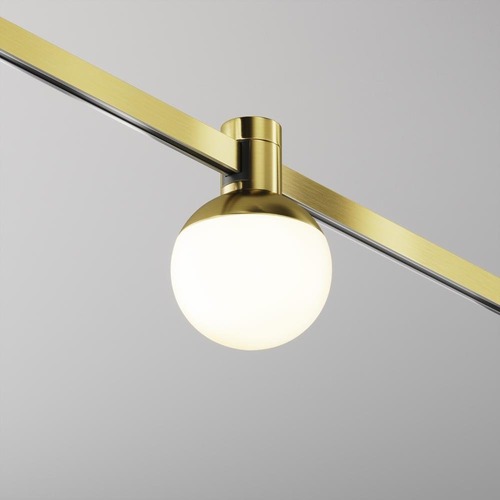 Lištové Magnetic Maytoni Flarity - M TR149-1-5W2.7K-BS-DE Svítidlo pro kolejnicový systém Luna 2700K 5W teplá bílá 250lm mosaz hliník Flarity - MAYTONI - foto 1