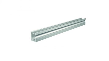 Al profily k přisazení - IMPR 970108 Reprofil U-profil vysoký AU-02-08 stříbrná elox 3000 mm - DEKOLIGHT