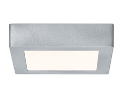Hranatá - P 70648 Stropní svítidlo Lunar LED Panel 11W matný chrom, hliník - PAULMANN
