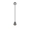 Sestavte si sami - LA 1008116 VARYT závěsné světlo, E14, délka závěsu 150cm, 1x max. 6W, chrom - BIG WHITE (SLV)