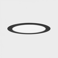 Kruhová - KHL K51702.06.RF.BK-BK.OP.ST.8.40.D1 DISC zapuštěné svítidlo s rámečkem černá 48 W 4000K 1-10V - KOHL-Lighting