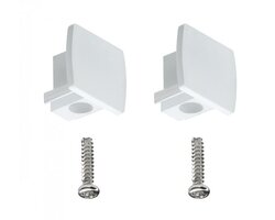 Lišty a příslušenství - P 95497 URail koncovka 2ks bílá - PAULMANN