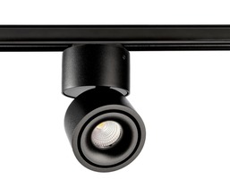 Svítidla - IMPR 707188 Deko-Light 1-fázový kolejnicový systém bodové svítidlo, Uni II Mini, Tilt, 11,3 W, DIM, 2700 K, 220-240V černá 160 mm