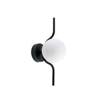 Dekorativní - FARO 29695 LE VITA nástěnná lampa, černá - FARO