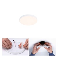 Koupelnová - P 79944 VariFit LED vestavné svítidlo Veluna Edge IP44 kruhové 90mm 3000K bílá stmívatelné - PAULMANN