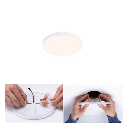 Koupelnová - P 79944 VariFit LED vestavné svítidlo Veluna Edge IP44 kruhové 90mm 3000K bílá stmívatelné - PAULMANN - foto 1