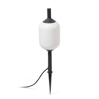 Zápichy - FARO 71576P-03 SAIGON šedá/bílá lampa se zápichem 0,1M R17 - FARO