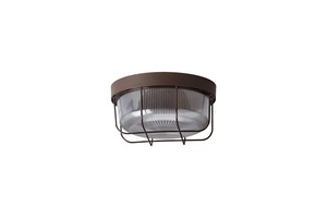 Nástěnná - OS ELE57242 ELEKTRA 3 K stropní/nástěnné průmyslové plastové svítidlo hnědá / bílá IP54 3000 K 8W LED (původní kód OS 57242) - OSMONT