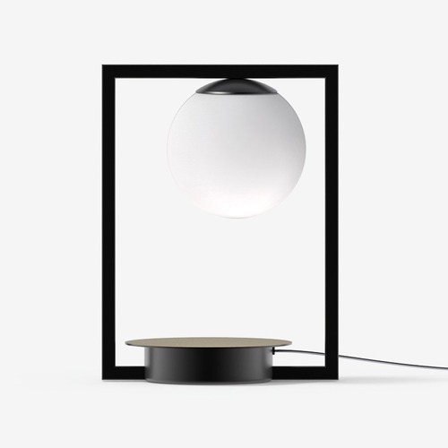 Stolní lampy dekorační - LU LR.11.P1.45M Stolní svítidlo PALA 1x48W G9 sklo černá opál LR.11.P1.45M - LUCIS - foto 1