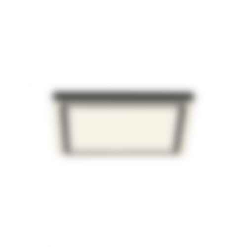 Hranatá - LD 14450-18 LED stropní svítidlo 30x30cm, černá, dálkové ovládání, stmívatelné, CCT ovládané přes aplikaci Tuya 2700-5000K - JUST LIGHT - foto 1