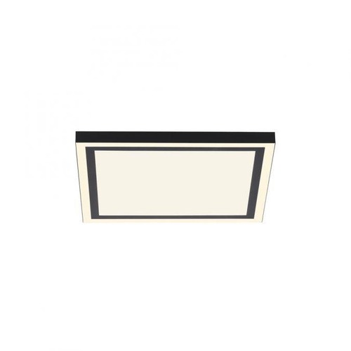 Hranatá - LD 14450-18 LED stropní svítidlo 30x30cm, černá, dálkové ovládání, stmívatelné, CCT ovládané přes aplikaci Tuya 2700-5000K - JUST LIGHT - foto 1