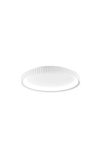 Dekorativní - FAN LED-NIKE-PL50-BCO Stropní LED svítidlo Nike (bílé, kov) 40 W, 5840 lm, DIP‑CCT 2700 / 3200 / 4000 K, pr. 49 x 7,5 cm - FANEUROPE - foto 1