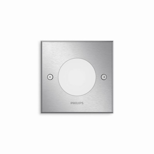 Zapuštěná - PH 17356/47/P0 LED Venkovní bodové pojezdové svítidlo Philips Crust 17356/47/P0 chromové 2700K - PHILIPS (915005395601) - foto 1