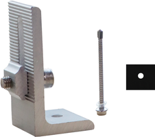 Spotřební materiál a příslušenství - L noha s M8 * 25mm + gumová podložka + šroub