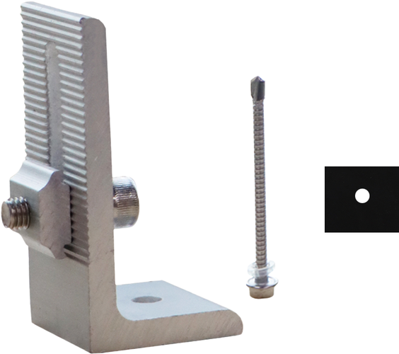 Spotřební materiál a příslušenství - L noha s M8 * 25mm + gumová podložka + šroub - foto 1