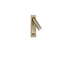 Zapuštěná - FAN INC-DEFOE-ORO Nástěnné zapuštěné svítidlo LED Defoe, nastavitelné, zlatá, 3 W, 300 lm, 3000 K, 14 x 6,7 x 16,9 cm - FANEUROPE
