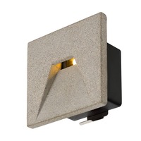 Zapuštěná - LA 1006406 CONCRETO EL nástěnné zápustné svítidlo šedé, 3,2 W, 45 lm, 3000 K - BIG WHITE (SLV)