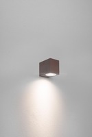 Nástěnná - CEN AXO-1GU10SC Venkovní nástěnné svítidlo AXO GU10 SQUARE corten - CENTURY