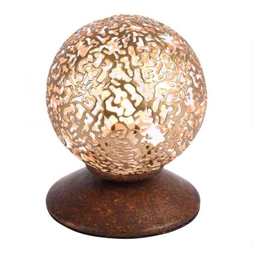 Stolní lampy dekorační - PN 4031-48 GRETA Stolní lampa v hnědo-zlaté s ozdobnou koulí pro žárovku G9 - PAUL NEUHAUS - foto 1