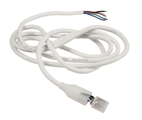 Příslušenství pro LED pásky - IMPR 930800 Deko-Light příslušenství - přívodní kabel pro 24V COB RGBW Sauna LED pásek - LIGHT IMPRESSIONS - foto 1