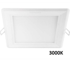 Hranatá - PH 59832/31/P1 LED Bodové zápustné svítidlo Philips Hadron 59832/31/P1 bílé 3000K 14cm - PHILIPS (915005508001)
