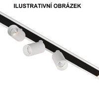 Lištové MODULIGHT - BPM 11526.02.BK-BK-BK.D24.3K VÝPRODEJ VZORKU - Spot MINI TUBE pro MODULIGHT 2x 8W 24º 3000K černý - BPM