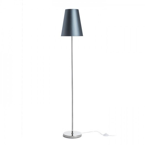 Stojací lampy - RED R14075 NYC/CONNY 25 stojanová Monaco petrolejová/stříbrné PVC/chrom 230V E27 7W - RED - DESIGN RENDL - foto 1