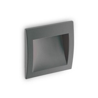Zapuštěná - ILUX 255514 LED Venkovní zápustné svítidlo do zdi Ideal Lux WIRE AP BIG ANTRACITE 255514 4W 200lm 3000K IP65 14cm antracitové - IDEALLUX