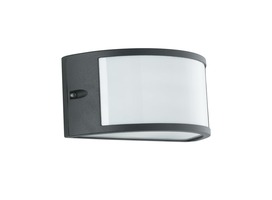 Nástěnná - FAN I-AUSTIN-AP NER Venkovní nástěnné svítidlo Austin, černé, 1 x E27, IP54, 25 x 13 x 12 cm - FANEUROPE